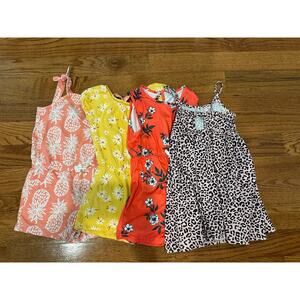 Girls Romper and dress lot size 5